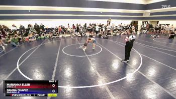 56 lbs Round 2 (6 Team) - Marianna Eller, Utah 2 vs Davina Chavez, Gold Rush