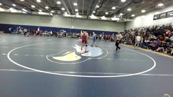 157 lbs Consi Of 16 #2 - Michael Rosenblum, St. John Fisher vs Caiden Talento, Johnson & Wales