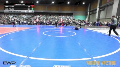 100 lbs Quarterfinal - Gaelle Cid, Toss Em Up vs Joel Pelen, Golden Back