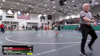 113 lbs Round 1 - Seth Lamb, Fishers vs Sam Fitch, Purdue Polytechnic Englewood