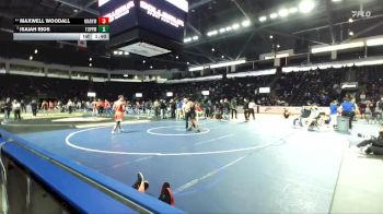 144 lbs Champ. Round 3 - Isaiah Rios, Toppenish vs Maxwell Woodall, Marysville Pilchuck