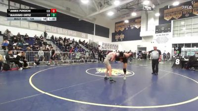 126 lbs Quarterfinal - Massimo Ortiz, Servite vs James Fukuchi, Cerritos