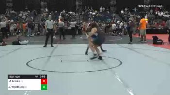 132 lbs Consolation - Murphy Menke, CO vs Jacob Woodburn, NC