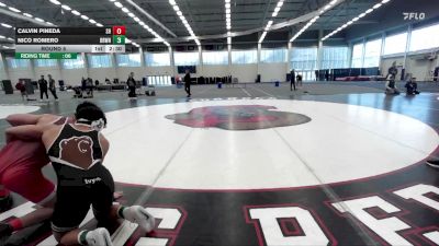 165 lbs Round 5 - Calvin Pineda, Sacred Heart vs Nico Romero, Brown