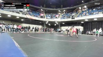 140 lbs Champ. Round 3 - Tiyanna Hart, Unattached vs Haiden Lavarier, Unattached