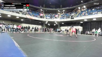 140 lbs Champ. Round 3 - Tiyanna Hart, Unattached vs Haiden Lavarier, Unattached