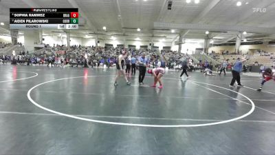 200 lbs Round 1 - Sophia Ramirez, Dawgs Wrestling Club vs Aiden Pilarowski, Cobra Wrestling Club