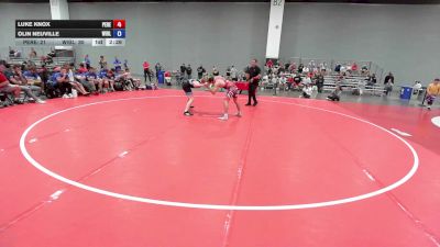 165 lbs Luke Knox, Pennsylvaniia Red vs Olin Neuville, Wisconsin Blue