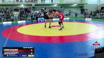 80kg Champ. Round 2 - Jaison Dhaliwal, Canadian Mal Wrestling vs Charlie Zilcosky, Central Toronto WC