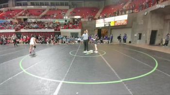 120 lbs Round 5 - 1st And 3rd - McKenzi Sechrist, Canyon vs Zayrah Hernandez, Canyon West Plains