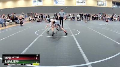 88 lbs Round 1 - Mason Meyers, POWA vs Charlie Jones, Jaguar Warriors