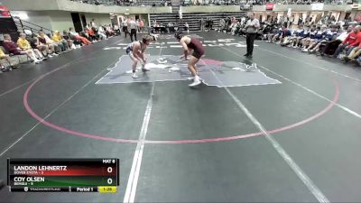 170 lbs Semis & 1st Wrestleback (8 Team) - Landon Lehnertz, Dover Eyota vs Coy Olsen, Bemidji