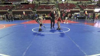 130 lbs Cons. Round 3 - Amos Stanley, Big Game Wrestling Club MT vs Riley Thompson, Helena Wrestling Club