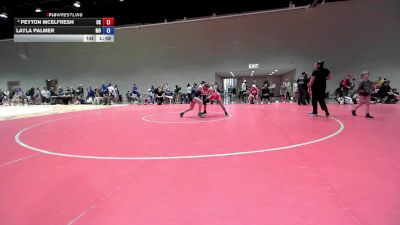 120 lbs Cons. Round 3 - Peyton McElfresh, OK vs Layla Palmer, MO