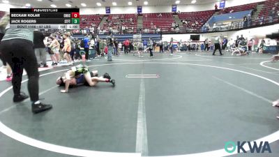 67 lbs Rr Rnd 1 - Beckam Kolar, Choctaw Ironman vs Jack Rogers, Standfast