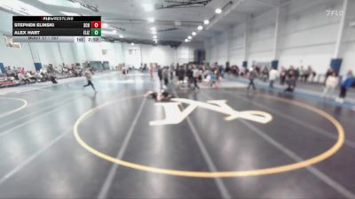 157 lbs Champ. Round 1 - Alex Hart, Elizabethtown vs Stephen Elinski, Scranton