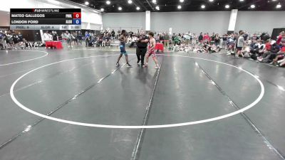 126 lbs Mateo Gallegos, Pennsylvania Blue vs London Ford, Team Alabama