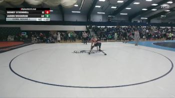 125 lbs Cons. Round 1 - Sidney O`Donnell, Kings vs Jaiden Woodrum, Albright