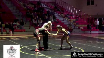 114 lbs Round 2 (3 Team) - Mia Capone, Mount Olive/Randolph vs Wilma Cardona, Lenape Valley/Hopatcong