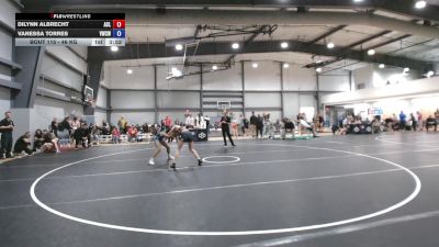 46 kg Cons. Sub-semis - Dilynn Albrecht, Avila Combat Laboratories vs Vanessa Torres, Victory Wrestling-Central WA