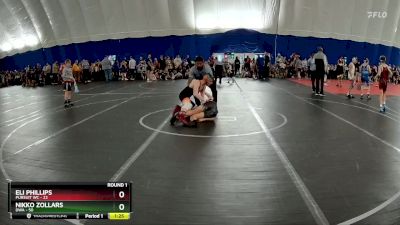 130 lbs Round 1 (6 Team) - Nikko Zollars, DWA vs Eli Phillips, Pursuit WC