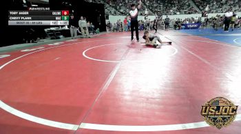 64 lbs Round Of 16 - Toby Jager, Carl Albert vs Chevy Plank, Maize WC