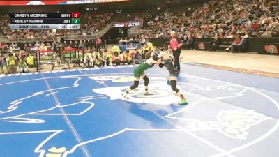 1st Place Match - Carsyn McBride, Kearney vs Kenley Harris, Lincoln Southwest