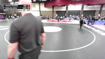 235 lbs Cons. Round 3 - Natalie Cardona, El Paso Hanks vs Annalisa Lopez, Amarillo Caprock