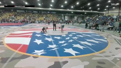 100 lbs Champ. Round 1 - Kyson Sundberg, Berge Elite Wrestling Academy vs Jett Brakke, Governor Wrestling
