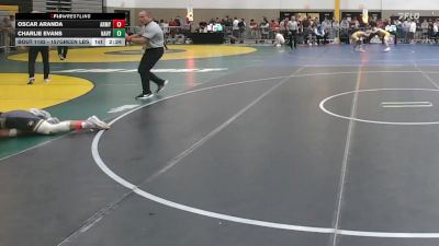 157Green lbs Rr Rnd 3 - Oscar Aranda, Army West Point vs Charlie Evans, Navy