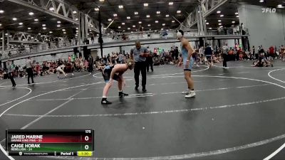 175 lbs Semis (4 Team) - Jared Marine, Savage King Pins vs Caige Horak, Rebellion