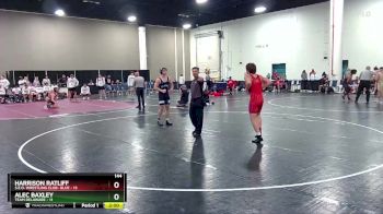 144 lbs Round 6 (8 Team) - Alec Baxley, Team Delaware vs Harrison Ratliff, S.E.O. Wrestling Club- Blue