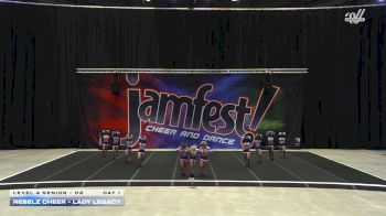 Rebelz Cheer - Lady Legacy [2025 L4 Senior - D2 Day 1] 2025 JAMfest San Antonio Classic