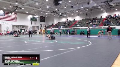 150 lbs Round 3 - David Espinoza, Purdue Polytech Broadripple vs Gavin Mcfarland, Richmond