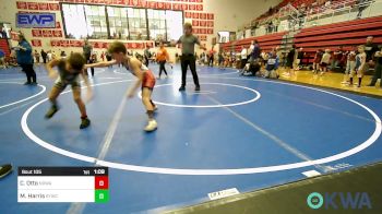 58 lbs Round Of 16 - Carson Otto, NORTH DESOTO WRESTLING ACADEMY vs Maddox Harris, Saints Youth Wrestling Club