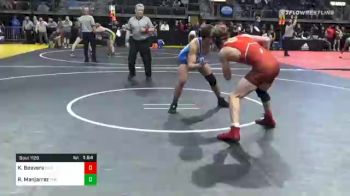 148 lbs Quarterfinal - Keegan Beavers, DC Gold vs Raife Manjarrez, The Community