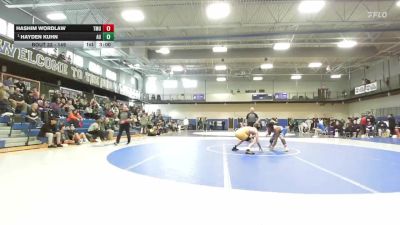 149 lbs Quarterfinal - Hayden Kuhn, Ashland vs Hashim Wordlaw, Thomas More