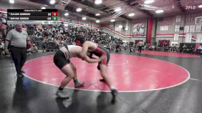 215 lbs Champ. Round 2 - Julian Gimeno, Big Bear vs Bryan Green, La Canada