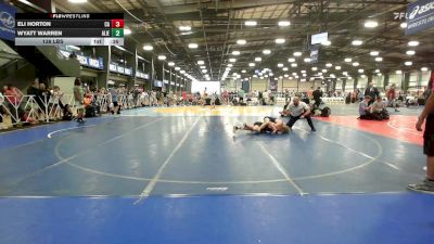 138 lbs Rr Rnd 3 - Eli Horton, Combat Athletics vs Wyatt Warren, Alien UFO