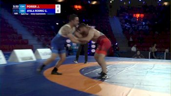 92 kg Round Of 16 - Jeremy Adam Poirer, Canada vs Gilberto Ayala Rodriguez, Venezuela