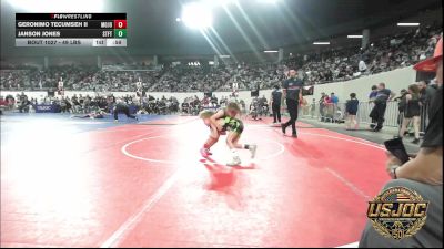 49 lbs Round Of 32 - Geronimo Tecumseh II, Mojo Grappling Academy vs Janson Jones, Standfast