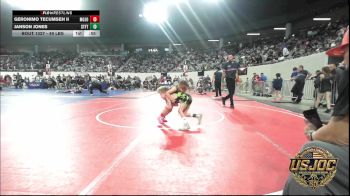 49 lbs Round Of 32 - Geronimo Tecumseh II, Mojo Grappling Academy vs Janson Jones, Standfast