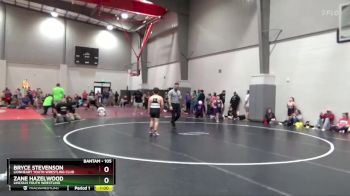 105 lbs Cons. Round 2 - Zane Hazelwood, Lincoln Youth Wrestling vs Bryce Stevenson, Lionheart Youth Wrestling Club