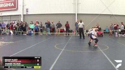 92 lbs Cons. Round 3 - BRODY FLEET, Red Lion Wrestling Club vs Tanner McCray, Riverheads Youth Wrestling