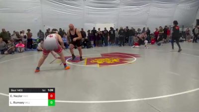 295 lbs Round Of 16 - Colton Naylor, Fayetteville vs Lewis Rumsey, Williamsport