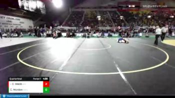 2A 106 lbs Quarterfinal - Ches Lee Webb, Ririe vs Chase Morden, Wallace