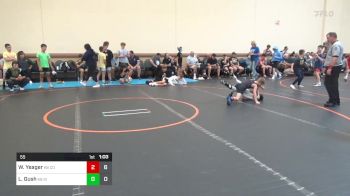 55 lbs Rr Rnd 3 - Wyatt Yeager, K8 Compound vs Lucas Gush, K8 Silo WC