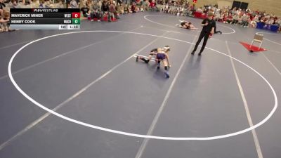 Elementary - 72 lbs Henry Cook, Waconia vs Maverick Miner, Westfield