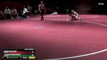 106 lbs Cons. Round 2 - David Bilhorn, Milton vs Cannen Beaumont, Denver