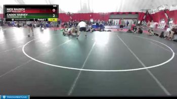 145 lbs Placement Matches (8 Team) - Nick Rausch, West Bend East vs Caden Harvey, Thunderbird WC